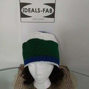 Custom made crochet hat